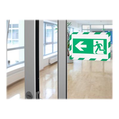 Durable Duraframe Security - 2 Cadres d'affichage bicolore - A4 - vert/blanc (encadrement magnétique)