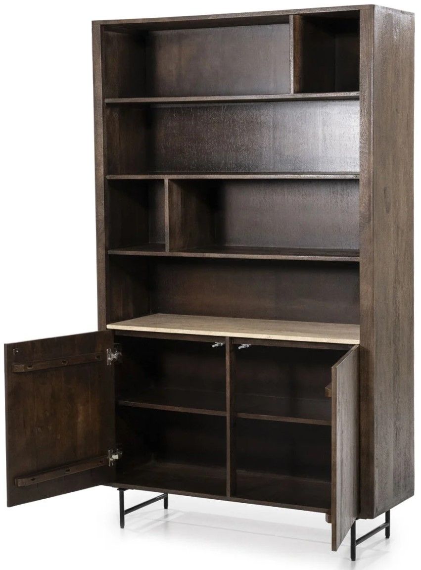 Boekenkast - groot | 95906 Lio B120 x D41 x H200 cm