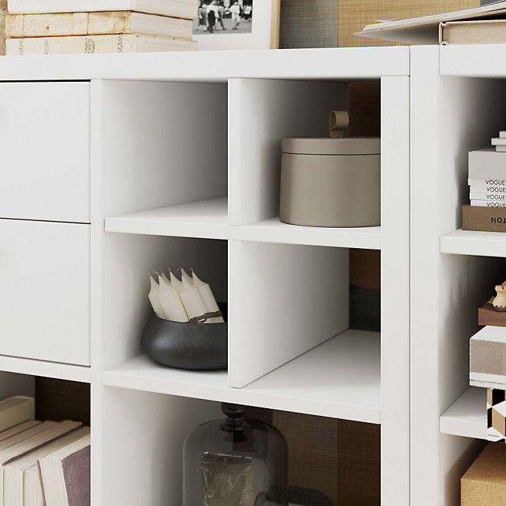 Croisillon pour étagère GoodHome Mixxit blanc