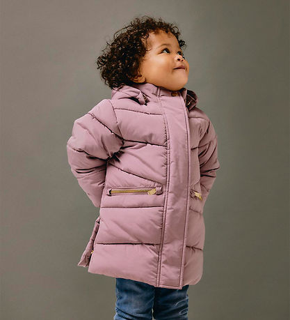 Name It Steppjacke - Lang - NmfMemo - Grape Shake