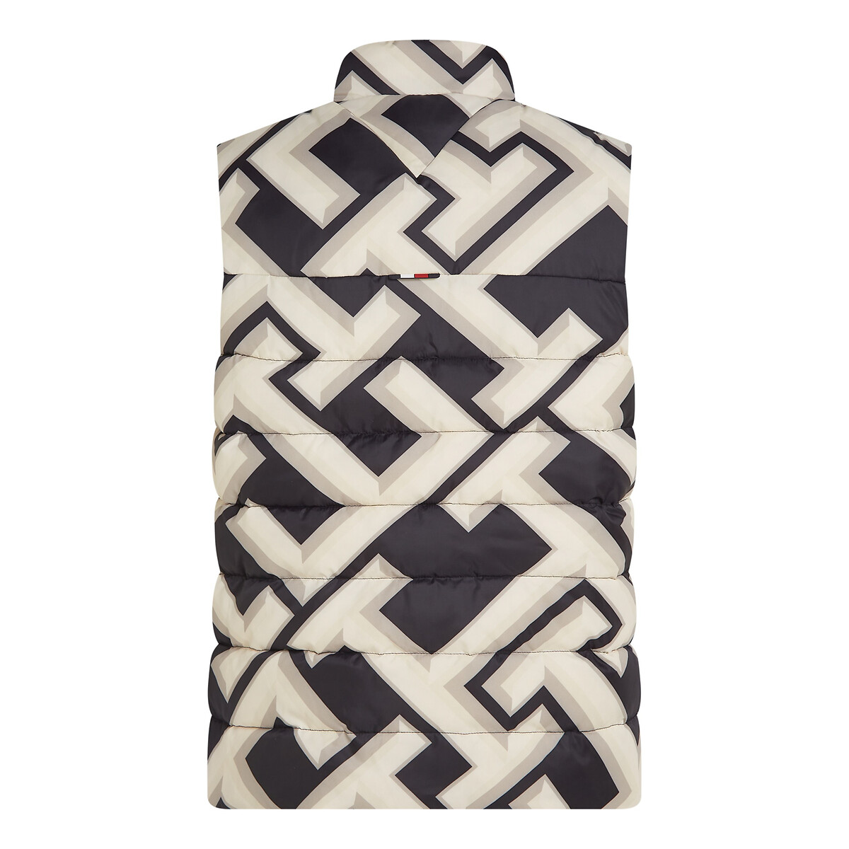 TOMMY HILFIGER<br>Colete estampado com monograma de Nova York