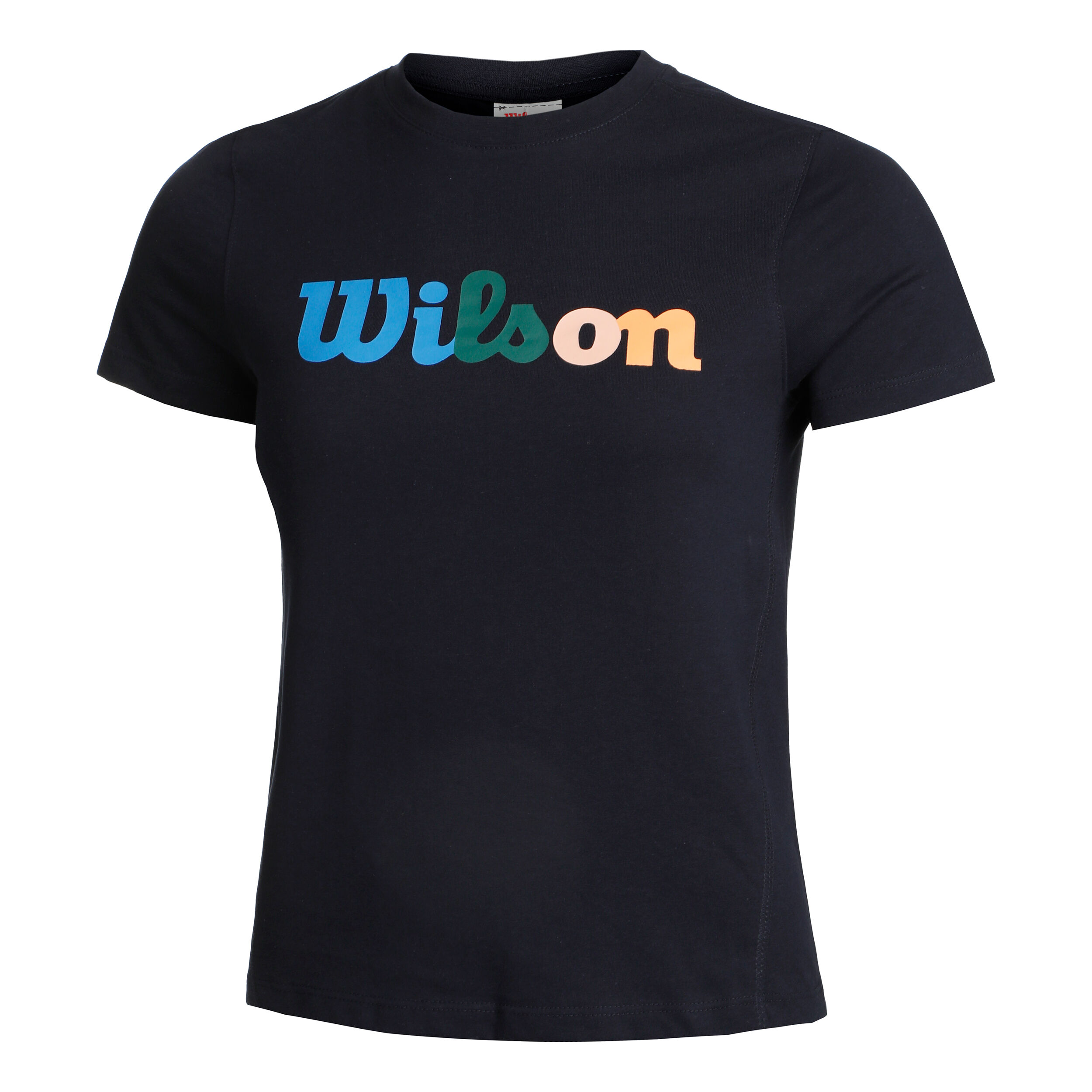 Wilson Heritage T-shirt Femmes - Bleu Foncé
