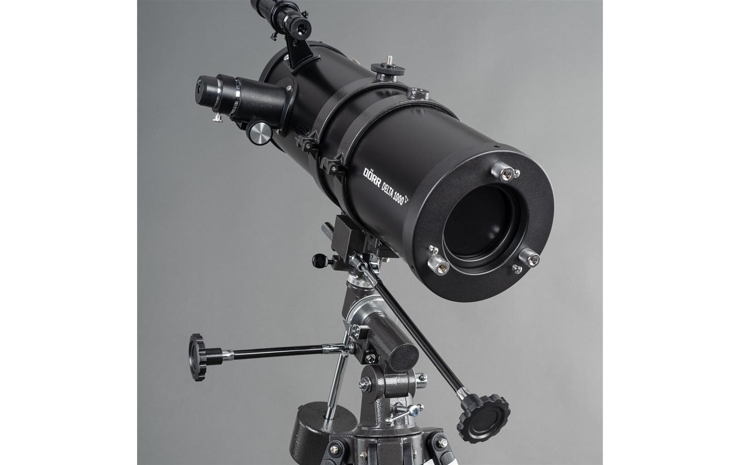 Teleskop Delta 1000<br>Spiegelteleskop mit einer Vergrösserung von 500x