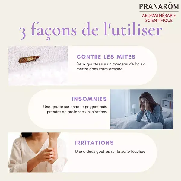 Óleo Essencial de Lavanda Fina Pranarom DOP 5ml
