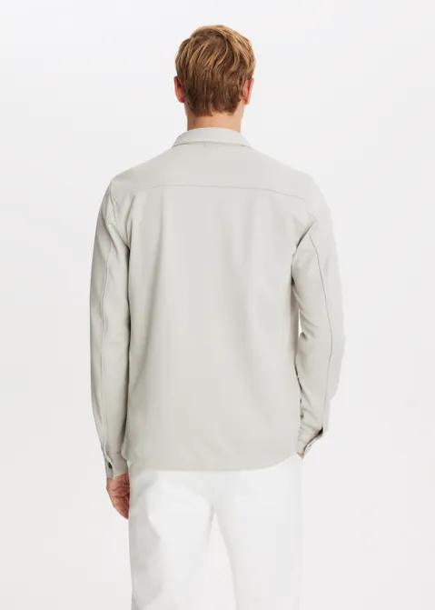 Overshirt tech zand (ZAND)