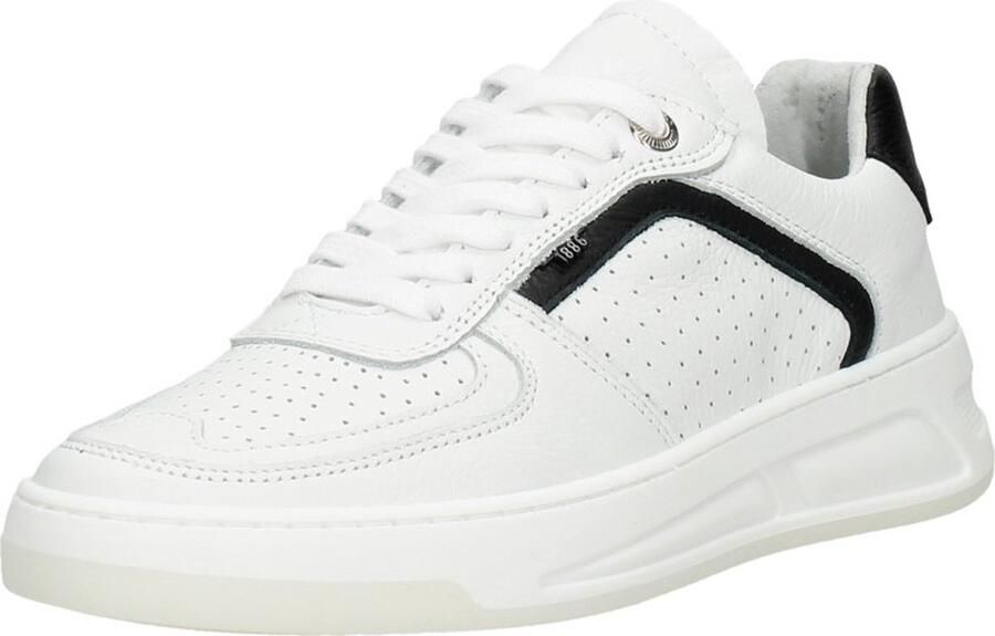 Bronx Witte Lage Sneakers Old Cosmo 66425
