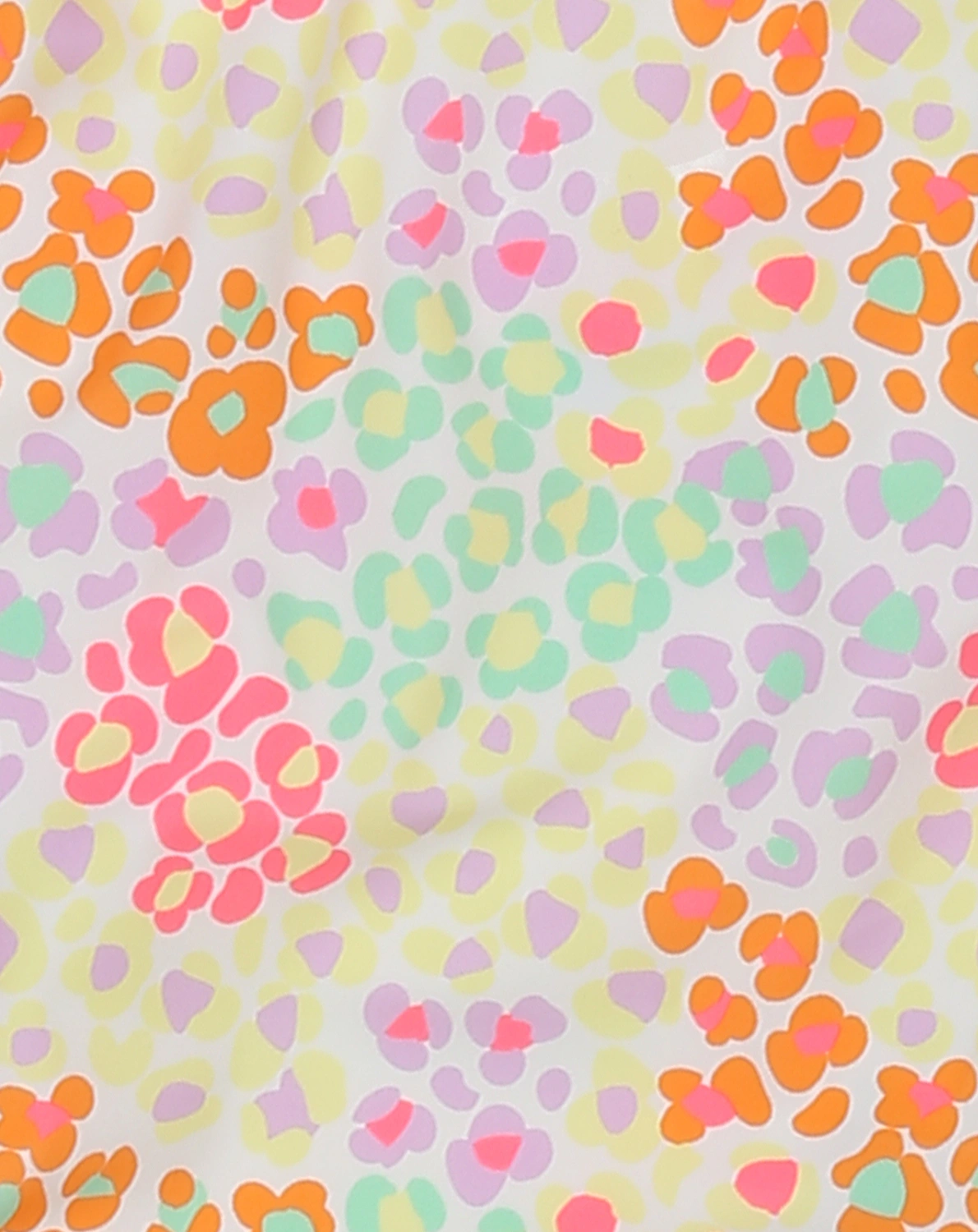 Badeanzug FLOWER PRINT in white pebble