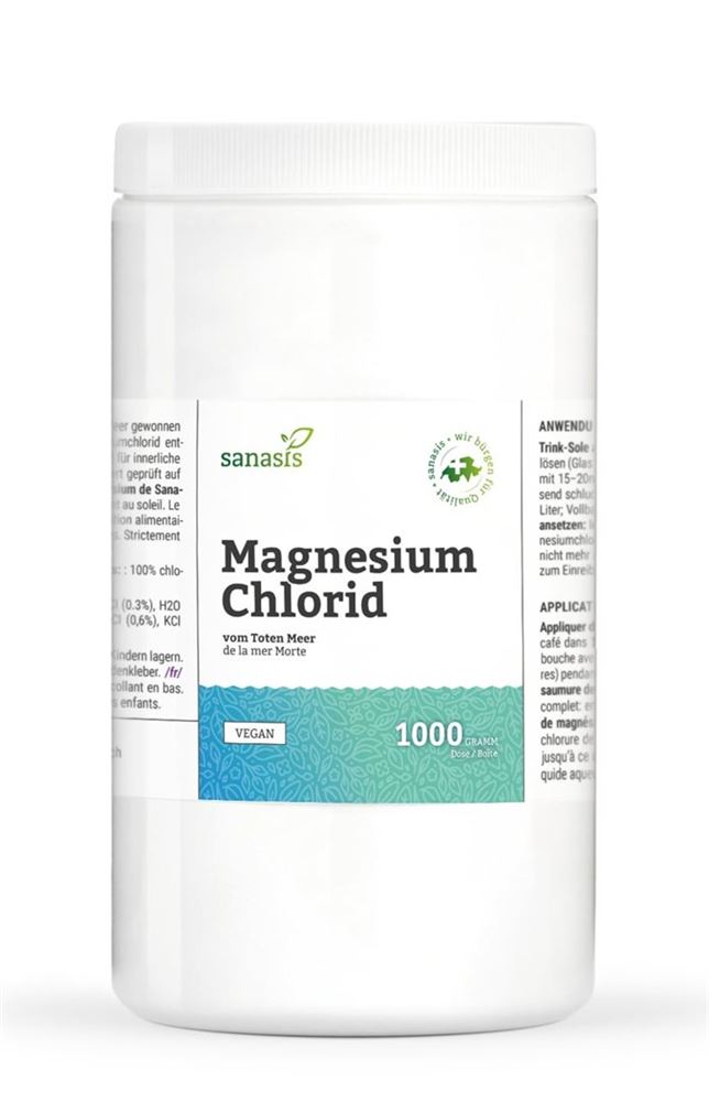SANASIS Magnesiumchlorid Flocken Ds 1000 g
