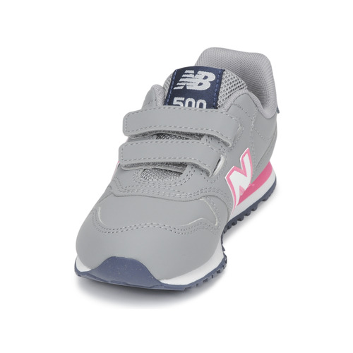 New Balance - 500 - Gris / Rose / Marine