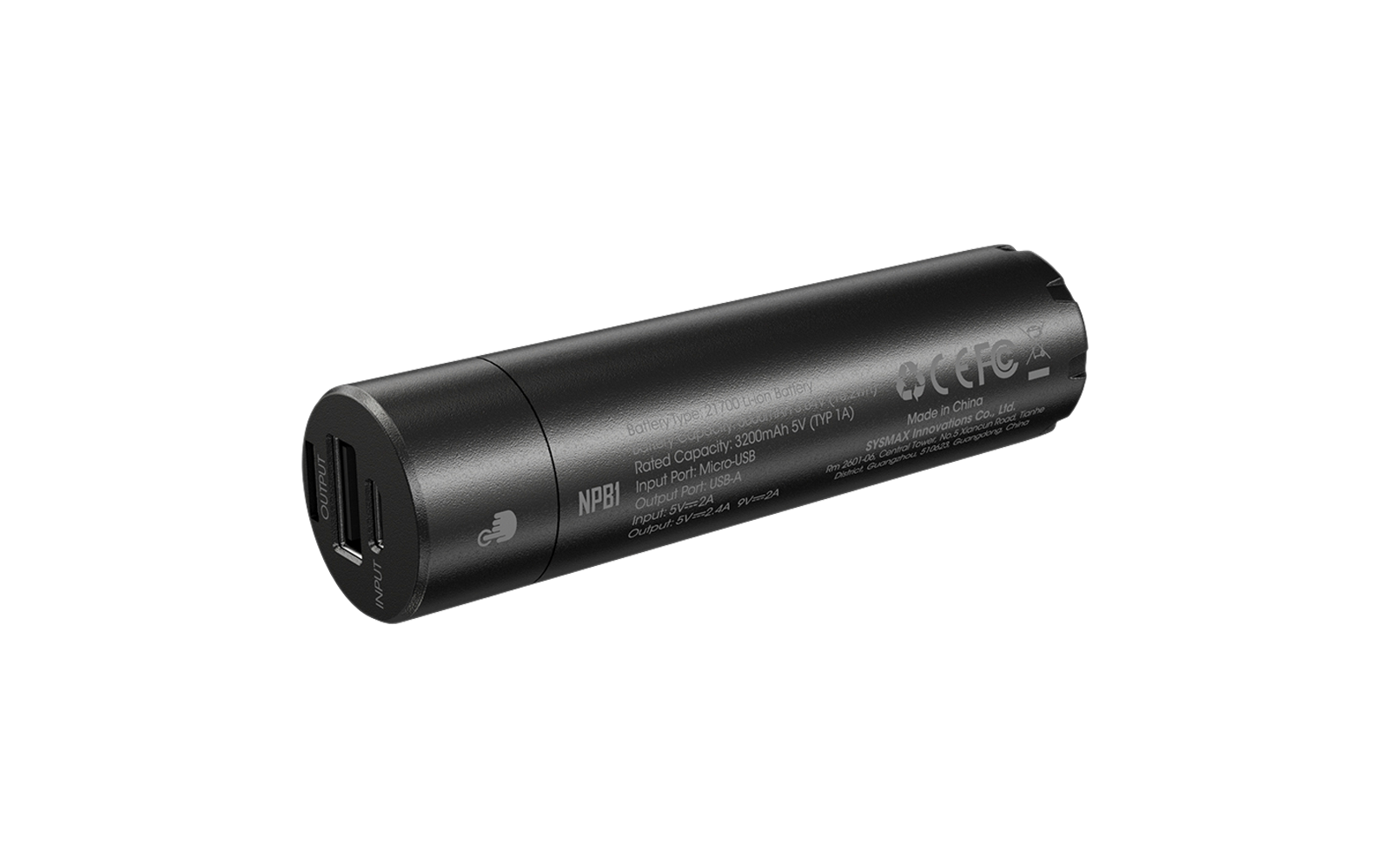 Nitecore Powerbank NBP 1 5000 mAh wasserdicht