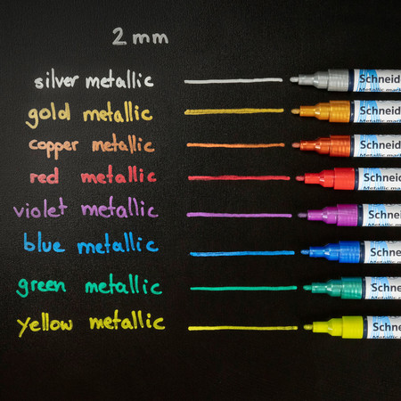 Schneider Paint-It 011 2 mm Set 2 Metallicmarker - 2 mm