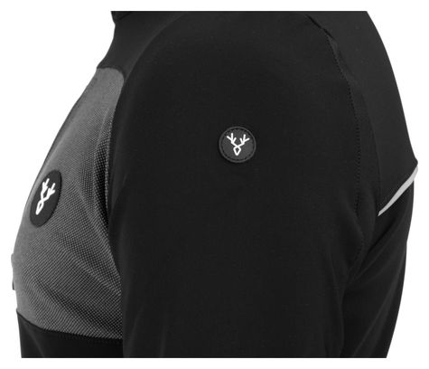 Veste Hiver LeBram Telegraphe Noir Coupe Ajustée
