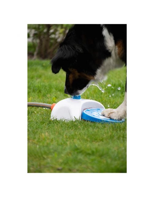 Coolpets Splash Water Fountain - Hondenverkoeling - Wit Blauw