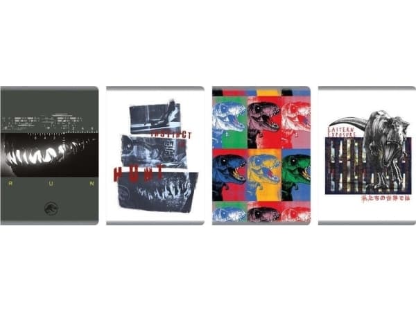 Notebook A5/60K line Jurassic Park (5 stk) EDUKAMP