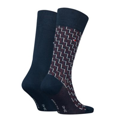 Chaussettes homme 2P Graphic TOMMY HILFIGER
