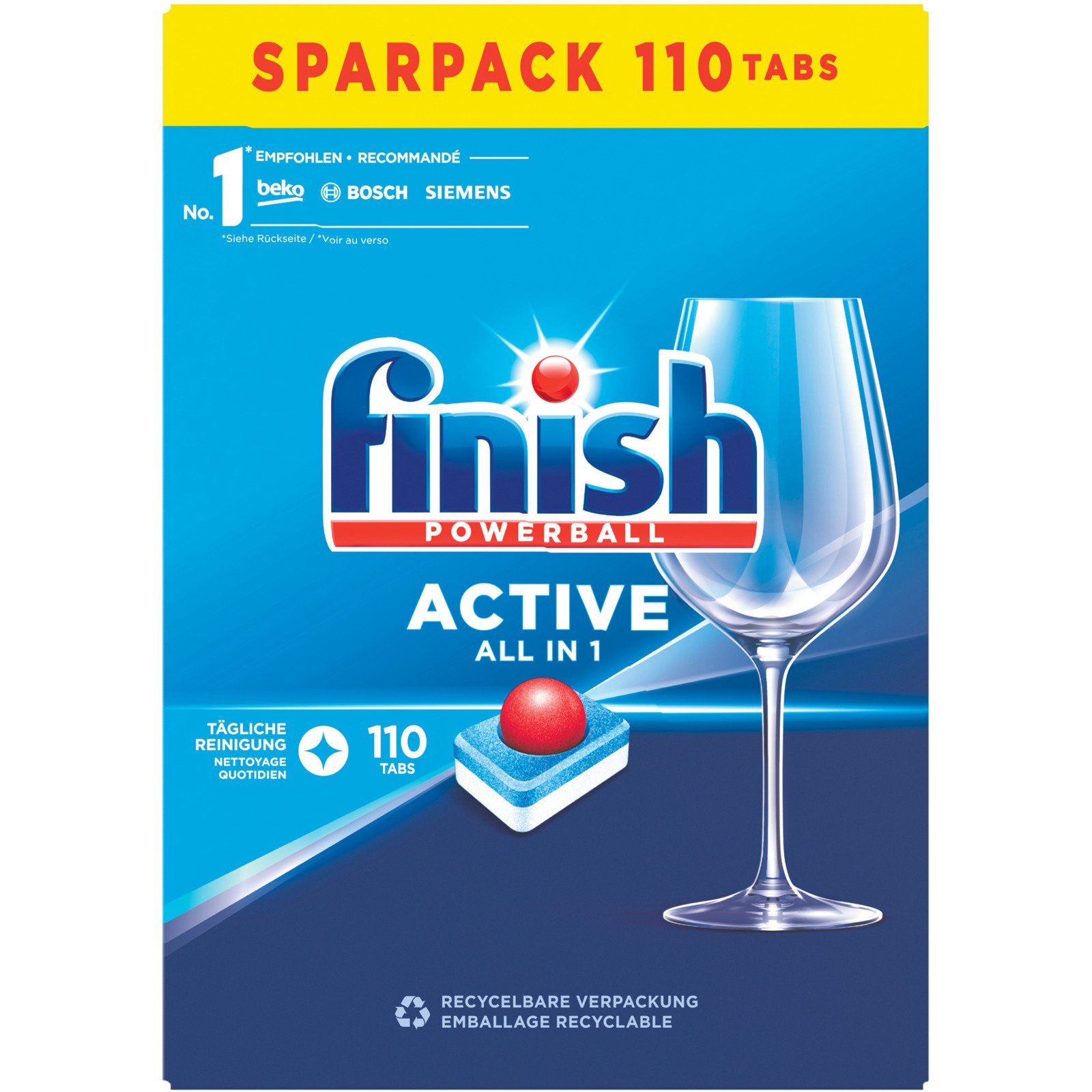 Finish All-in1 Regular 110 Geschirrspültabs