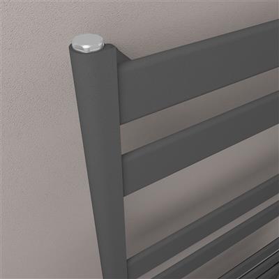 Eastbrook Pelago handdoekradiator 50x60cm aluminium 296W antraciet
