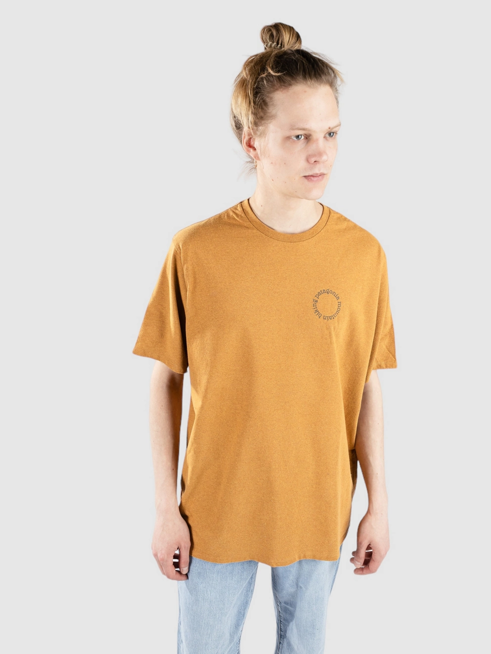 Patagonia Spoke Stencil Responsibili T-Shirt golden caramel