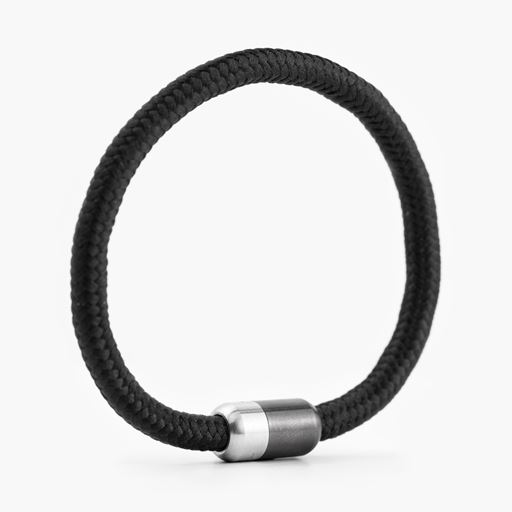 Nordgreen Edmund Armbånd, Sort, 17 cm