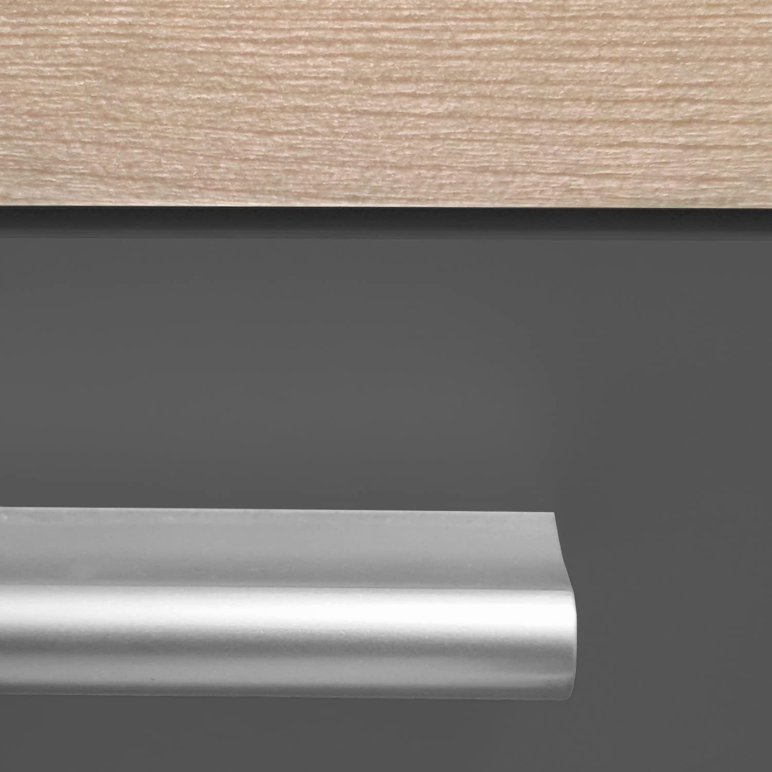 Homestyle4u 2357, Küche Küchenzeile Küchenblock Eiche Holz Grau Einbauküche Single Küchen Schränke 200 cm