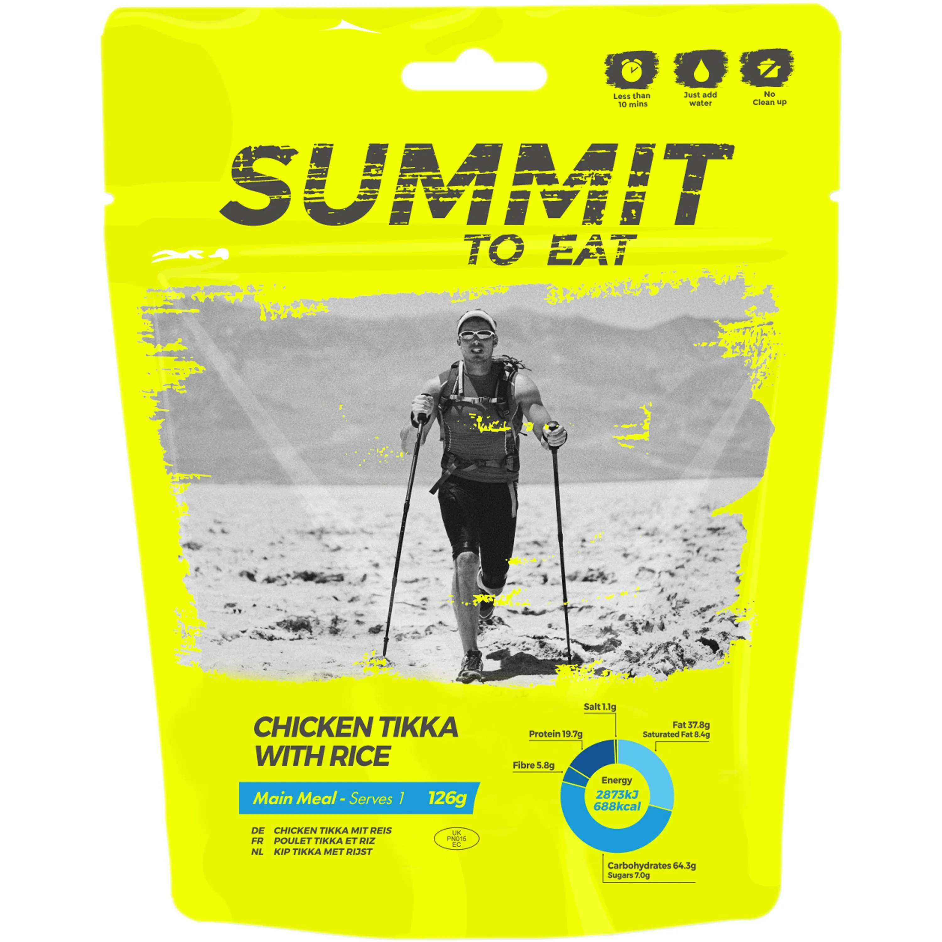 Summit to Eat -  Chicken-Tikka mit Reis