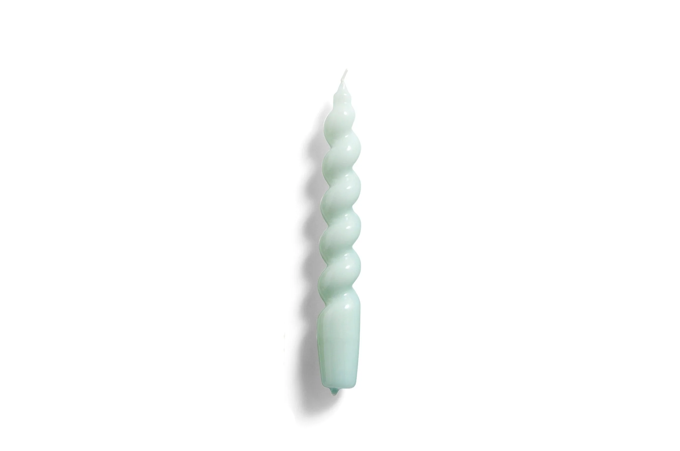 HAY  Candle Spiral stearinlys - Artic Blue