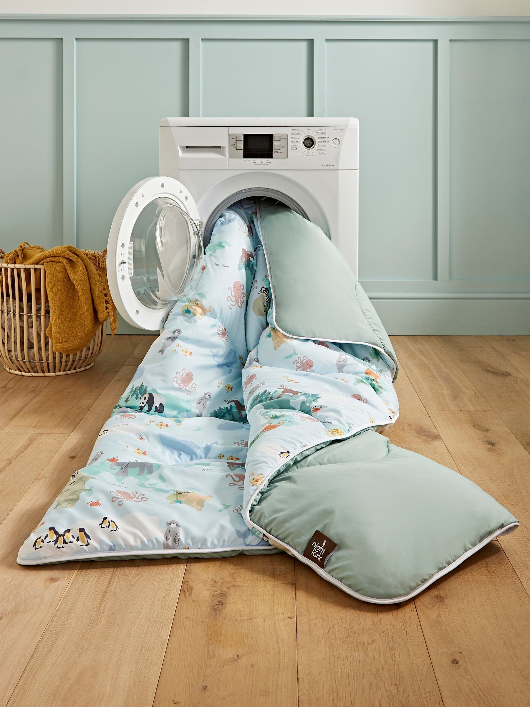 Night Lark Junior Coverless Duvet Set 4.5 Tog