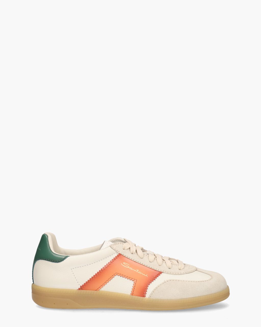 Santoni 21965 Off-White/Multicolor Herensneakers