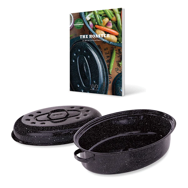 Roaster 36 cm avec livre offert Graniteware