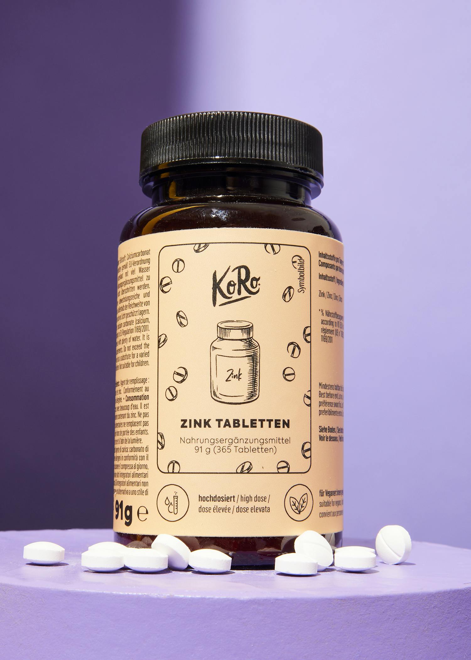 Zink Tabletten 365 Stück