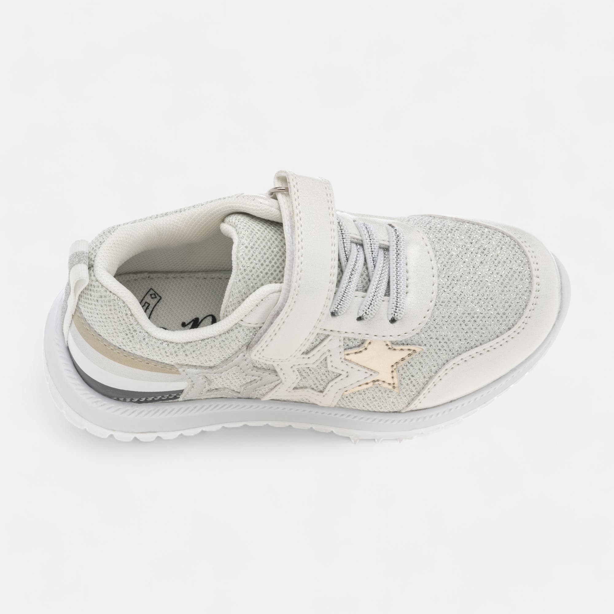 Sneakers Fille argent