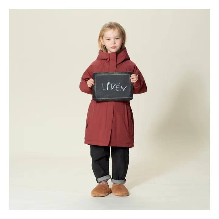 Gosoaky Parka Fast Camel | Rouge cerise