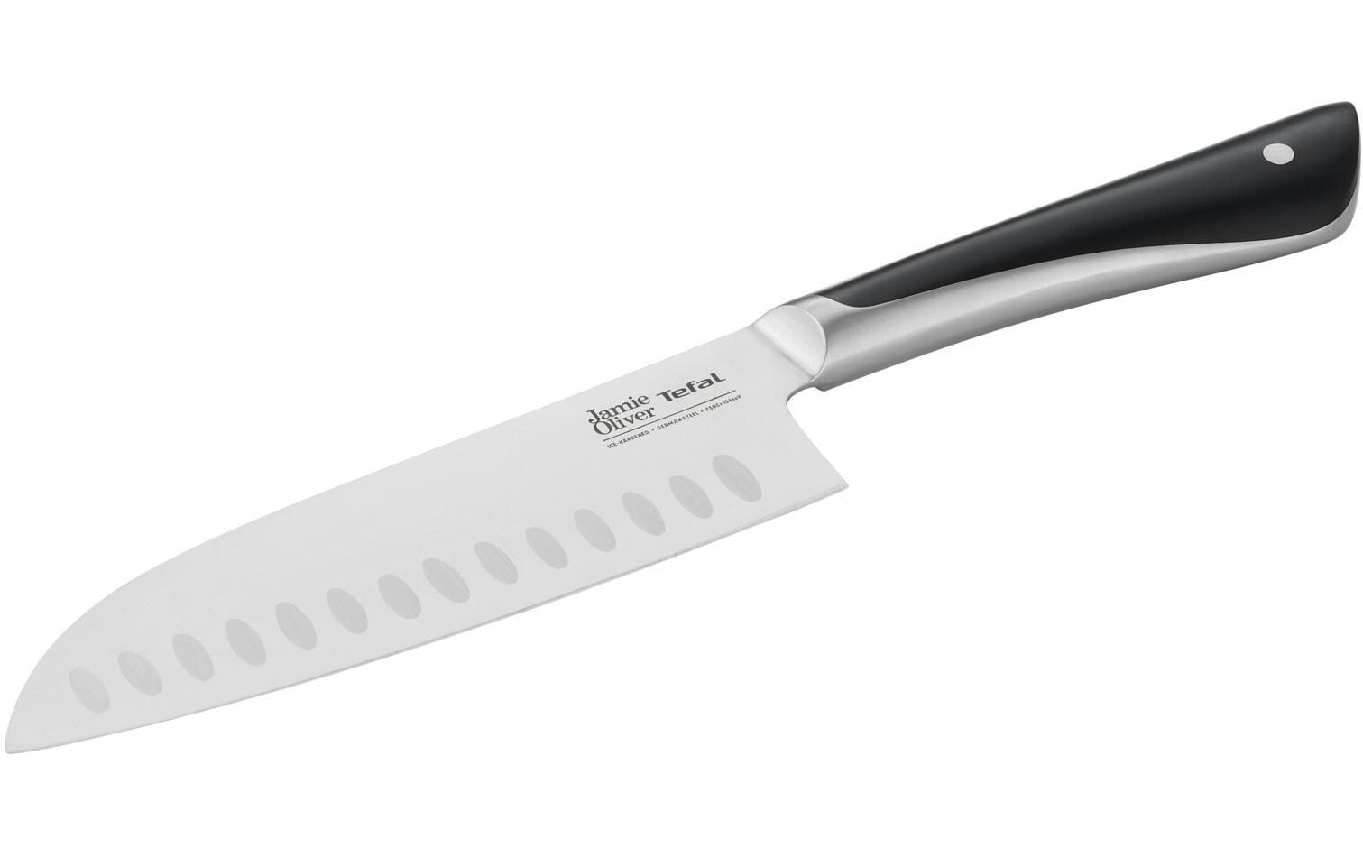Santokumesser Jamie Oliver 16.5 cm, SchwarzSantokumesser