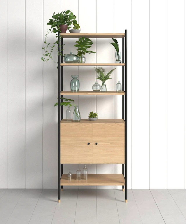 Woodman Bücherregal »Jugend« Holzfurnier aus Eiche, FSC®-zertifiziert