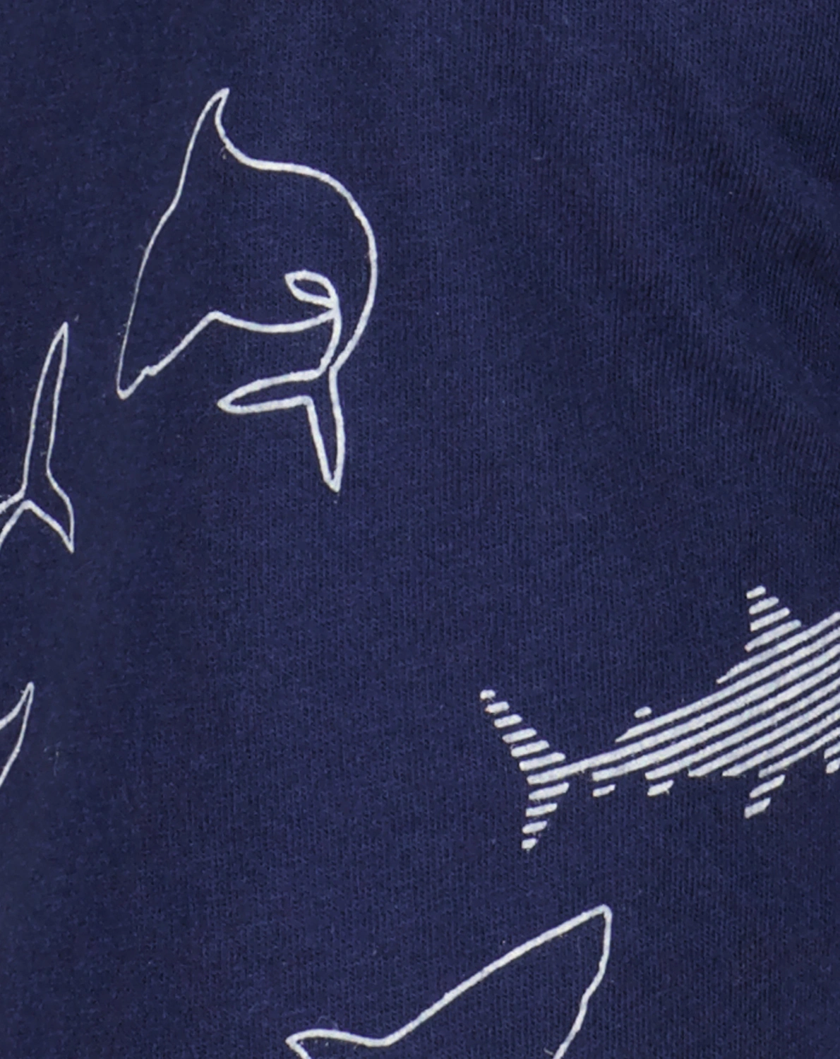 Shorts SHARK SHADOWS in dunkelblau