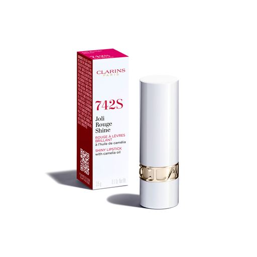 Clarins Joli Rouge Shine Læbestift, 742 Joli Rouge