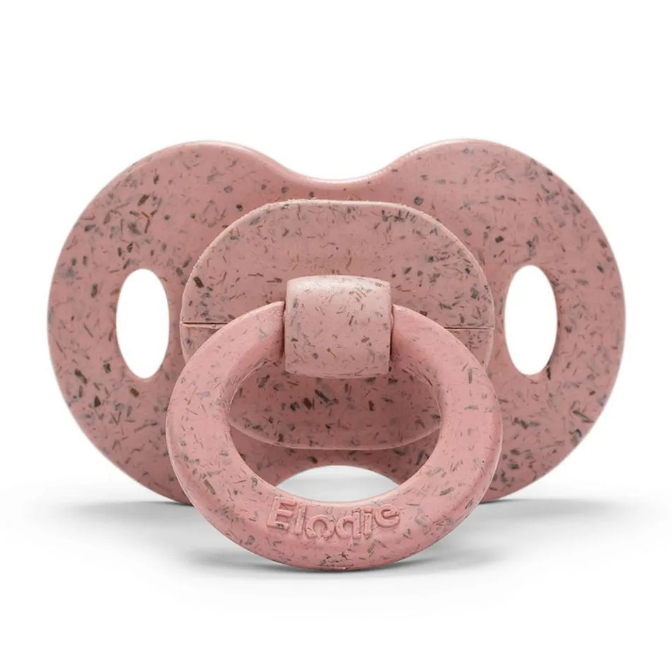 Elodie Suce en bambou 3m+ et Attache suce en bois - Rose