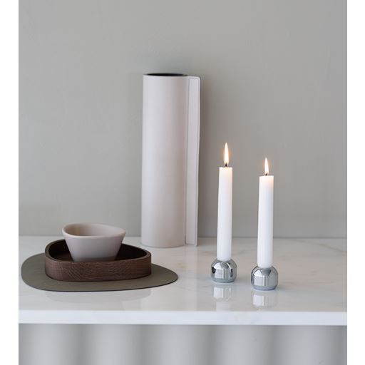LIND DNA Silhouette 34 2-pak Lysestage, Chrome