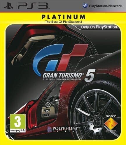 Gran Turismo 5 - Platinum (Playstation 3 PS3) - Game Z6VG Pre-Owned
