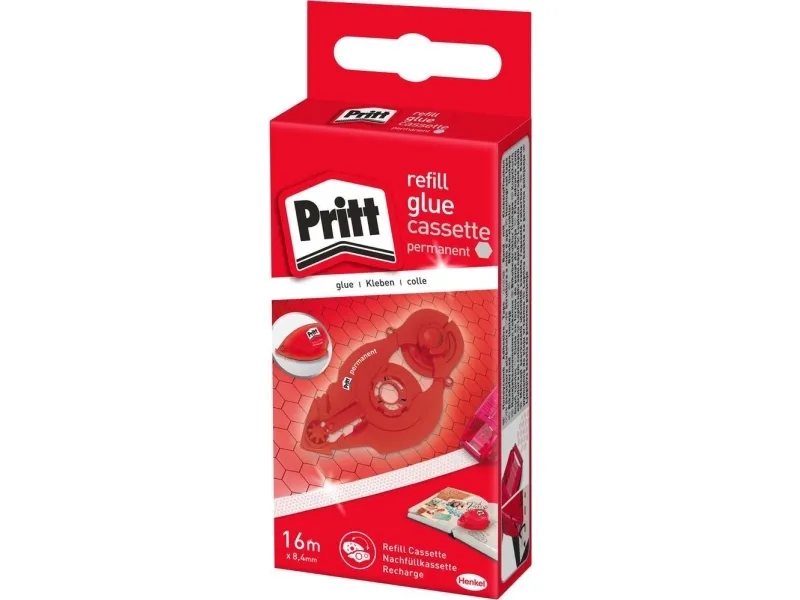Limroller Pritt Compact refill, permanent, 8,4 mm x 16 m
