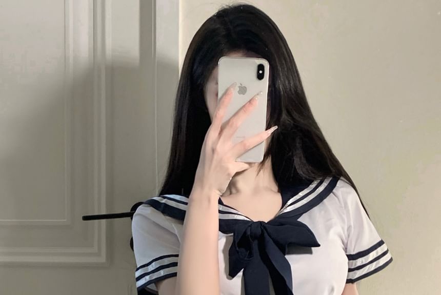 Lacey Angel - Studentenlingeriekostuumset