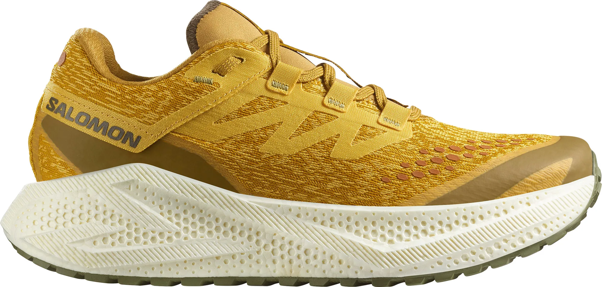 Salomon Men's Aero Glide 3 Grvl Spicy Mustard/vanilla Ice/deep Lich