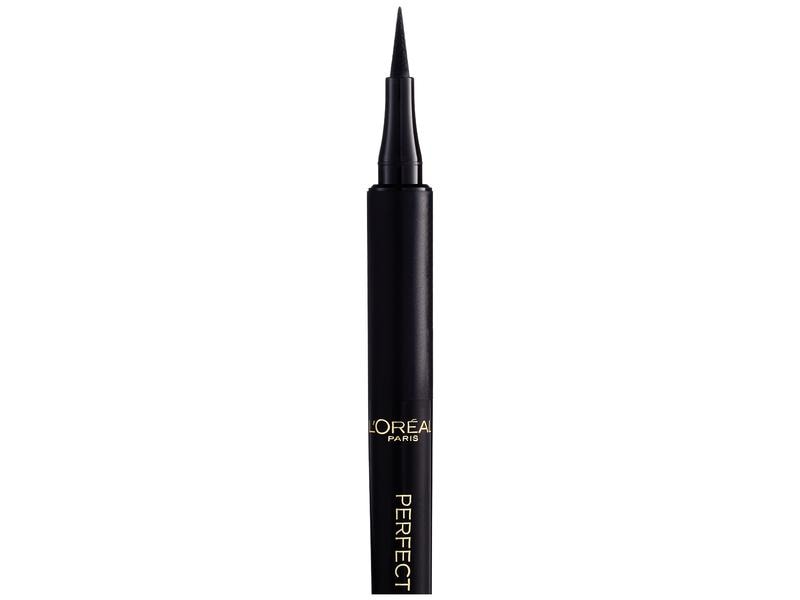 L'Oréal Paris Eyeliner Super Perfect Slim 01 intense black Eyeliner für präzise Lidstriche für ein ausdrucksstarkes Augen-Make-up