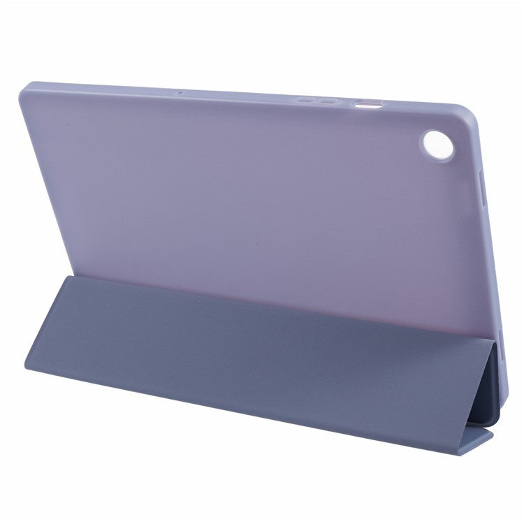 Samsung Galaxy Tab A9  Plus Leder Tasche Flip Cover Hülle - Lila