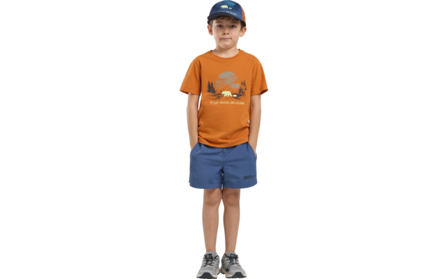 Jack Wolfskin Graphic Cotton Kinder T-Shirt