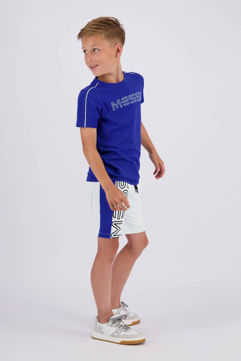 Vingino T-shirt Jaxe met logo hardblauw