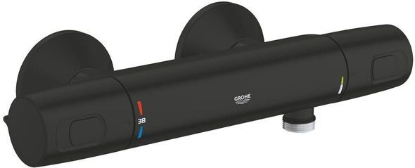 GROHE Precision Trend QuickFix Douchekraan - Thermostatisch - Matte Black