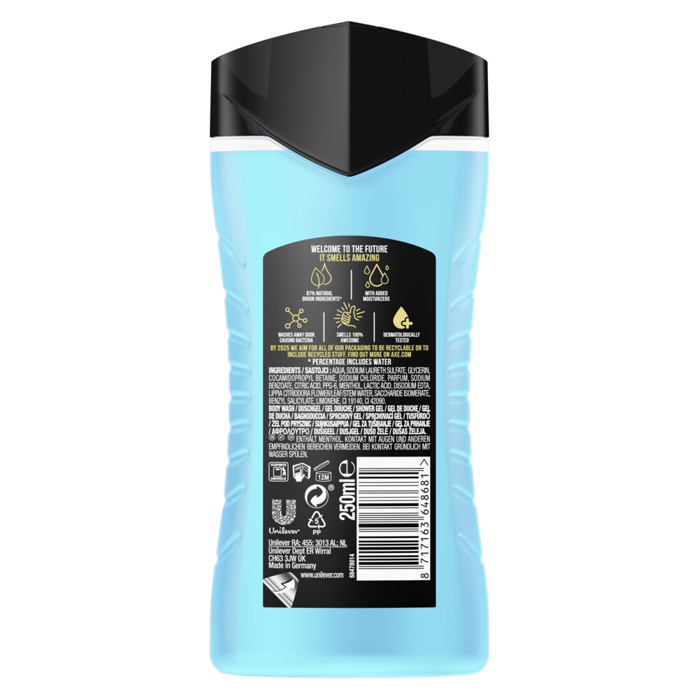 Axe Showergel Ice Chill250 ml
