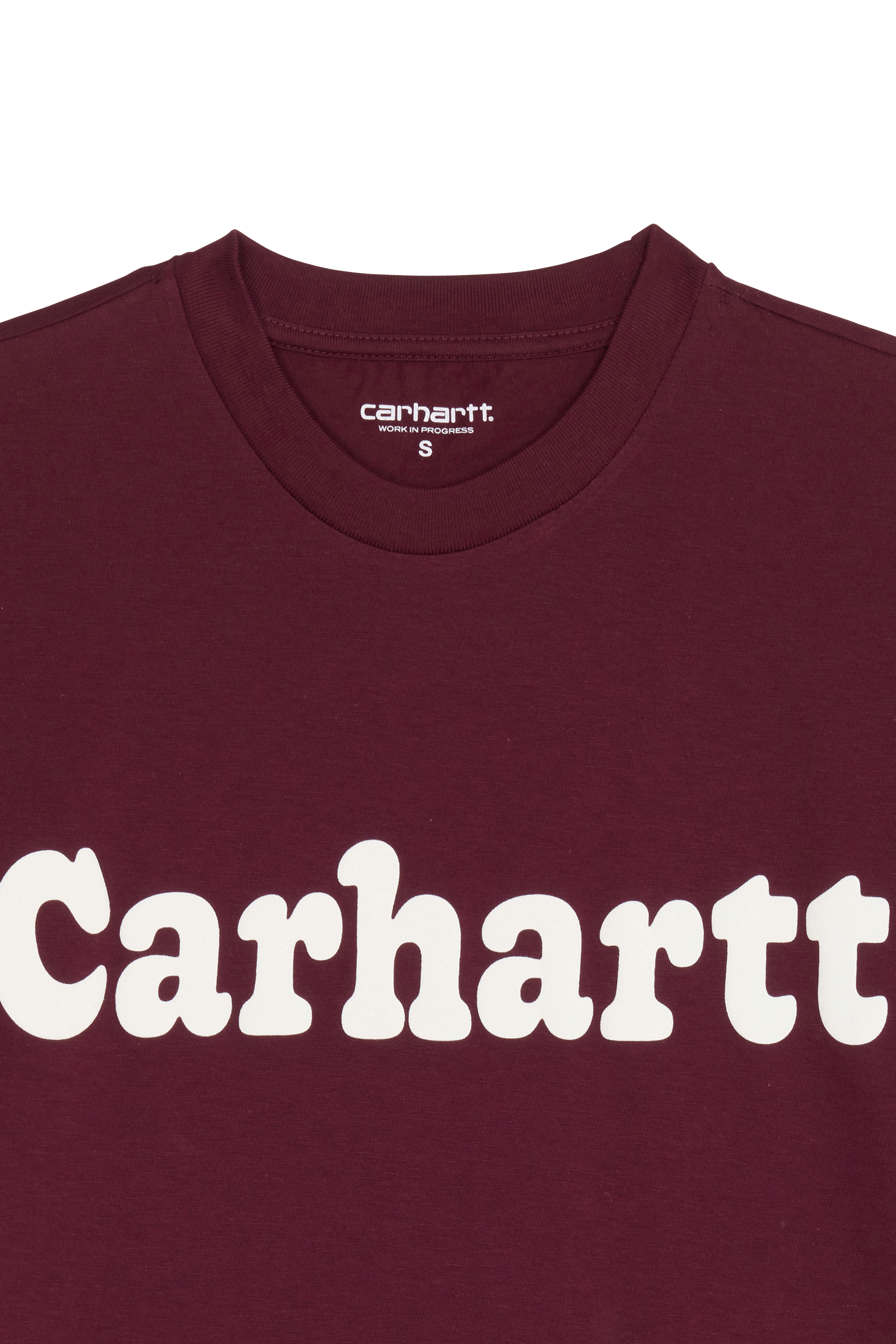 CARHARTT WIP t-shirt  W' S/S Bubbles T-Shirt Rouge