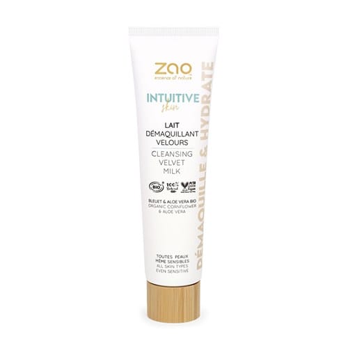 Lait démaquillant velours bio zao